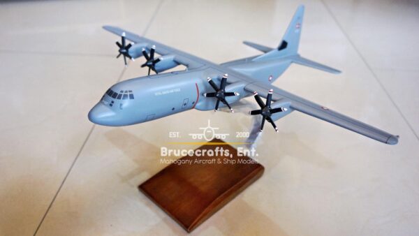 Lockheed C-130 Hercules (RDAF) with detailed craftsmanship.